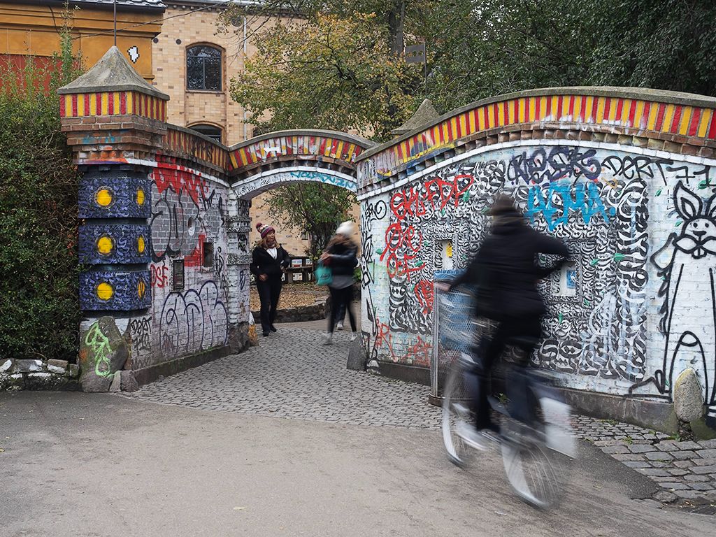 Entrada a Christiania