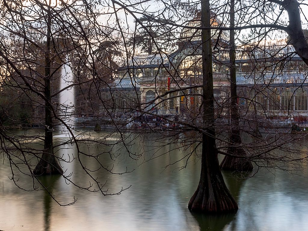 Invierno en el Palacio de Cristal
