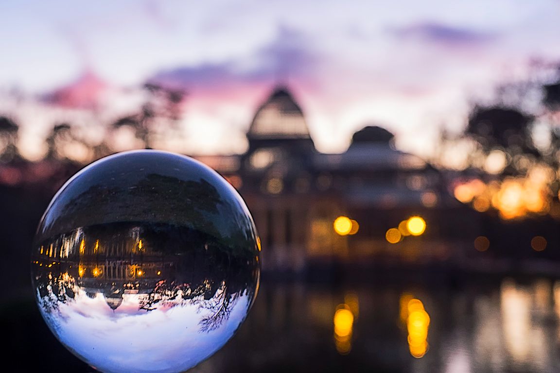 Invierno en el Palacio de Cristal