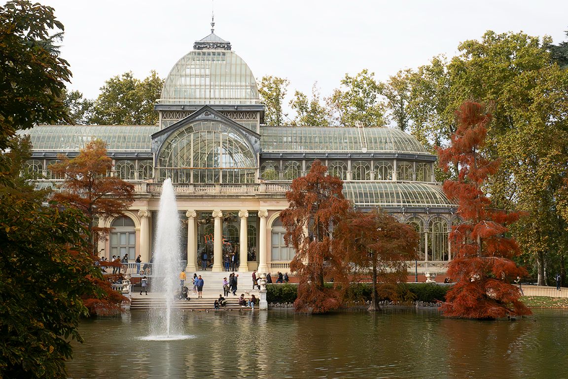 Otoño en el Palacio de Cristal